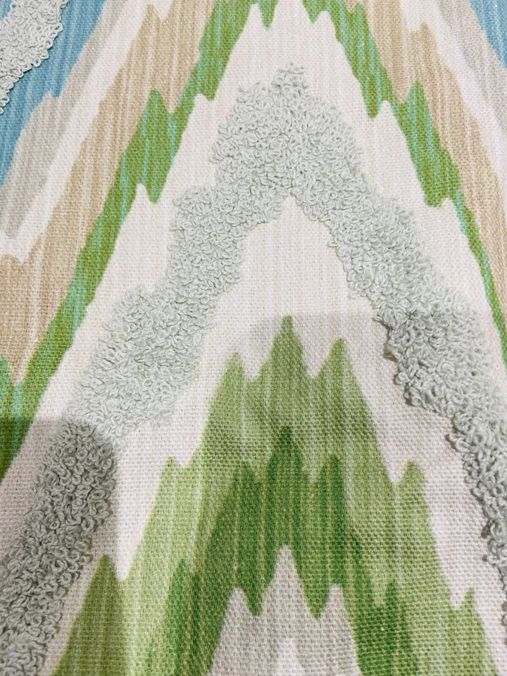 Pindler & Pindler Embroidered Fabric showroom sample 27x27 - Image 3 of 4
