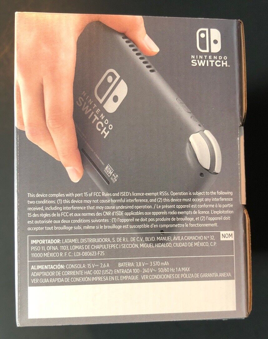 Nintendo Switch Lite [ GRAY Edition ] NEW
