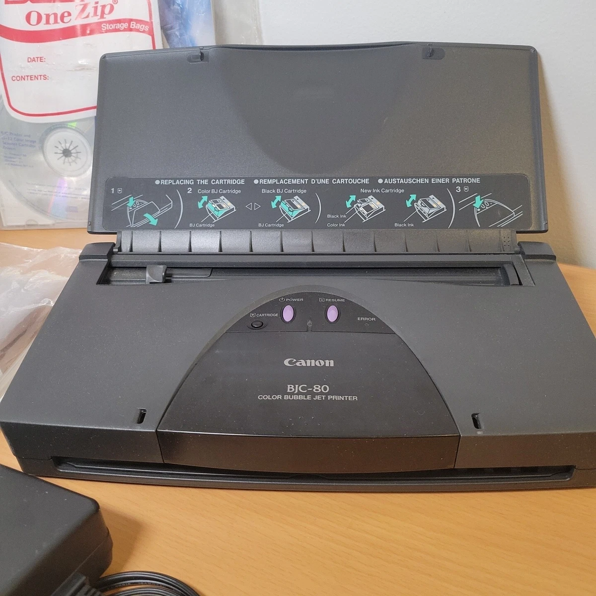 Canon BJC-80 Mobile Desktop Color Printer 750845722741 | EBay