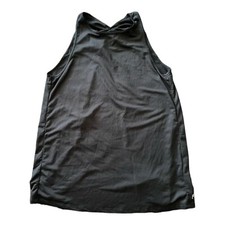 Fabletics Women s Black Open Back Tank Top, S...