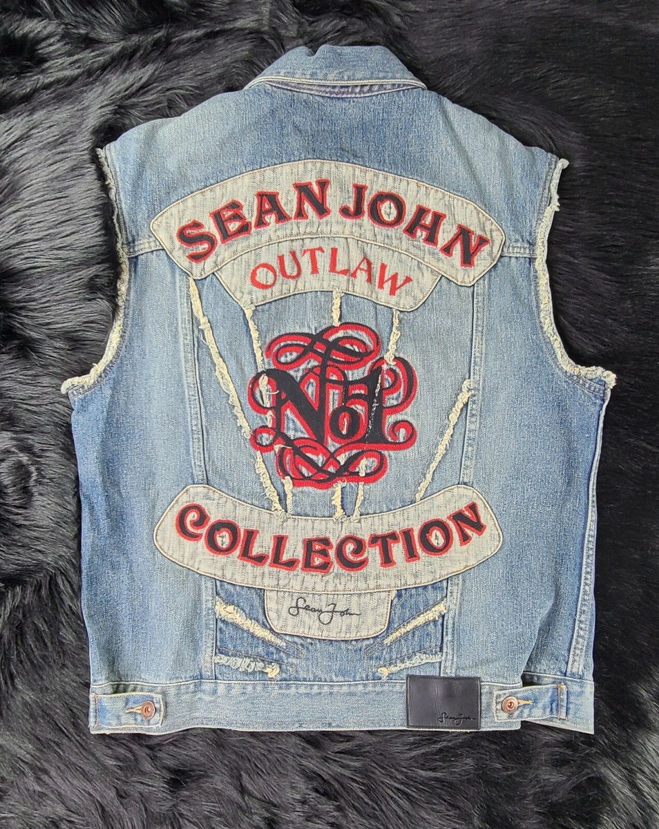 sean john デニムベスト 楽天市場】SEAN JOHN ショーンジョン 90's 90年代 デニムベスト
