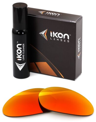 Verres de remplacement en iridium polarisés IKON pour Oakley Minute 1,0 Fire Orange - Photo 1/8