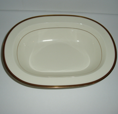Noritake "TROY" # 9726 Oval 10 1/2"  Serving Dish Bowl-#2 - Picture 1 of 4