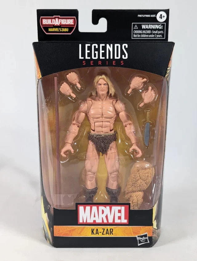 Figura De Acción Coleccionable de Ka-zar Marvel Legends Series 3 años Figura De Acción Coleccionable de Ka-zar Marvel Legends Series 3 años