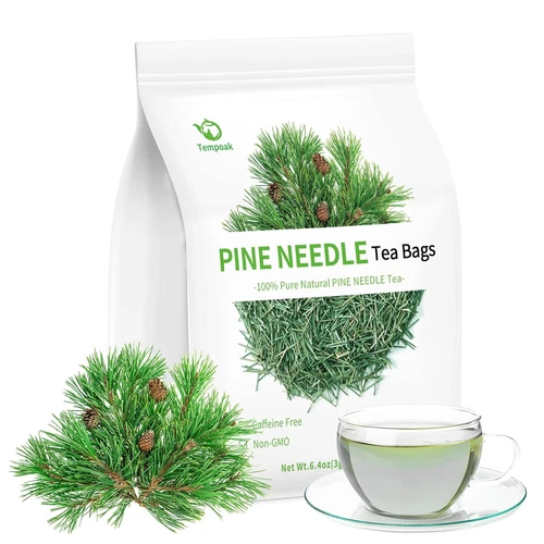 Wild Pine Needle Tea Bags - 60bags/6.4 Oz 100% Pure & Natural Needle... 