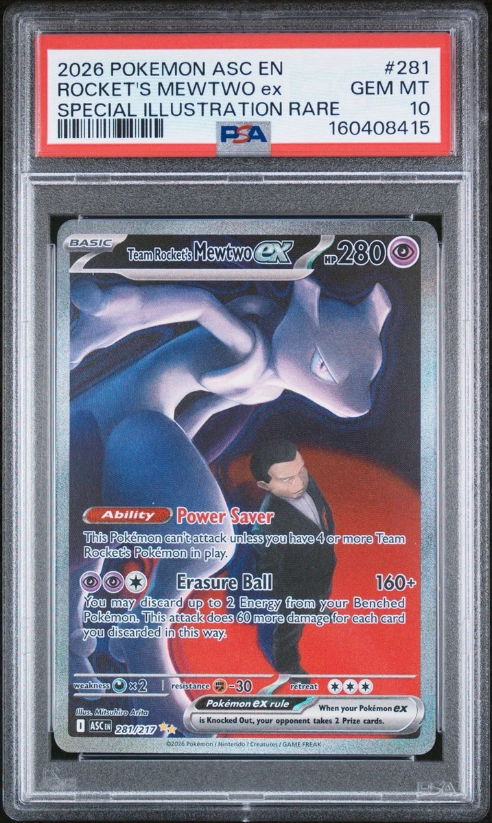 Team Rocket's Mewtwo Ex Pokémon TCG Cards for sale | eBay