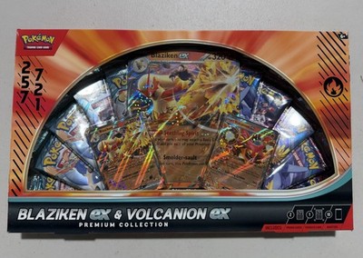Pokémon TCG: Blaziken Ex & Volcanion Ex Premium Collection (Amazon Exclusive)