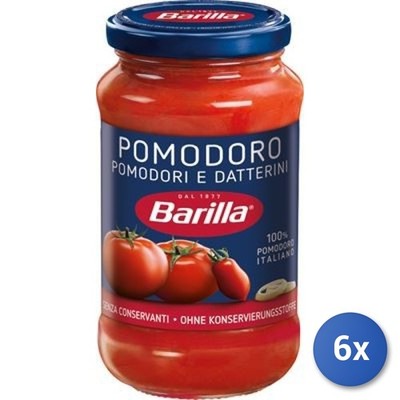 6X Multipack Barilla Tomato Sauce 400G
