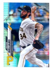 2020 Topps Chrome Trevor Williams Prism Refractor #163 SP Parallel MLB Pirates