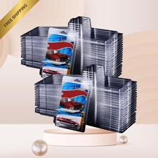 48 Pcs Clear Plastic Protector Cases for Hot Wheels Model Car Blister Packs