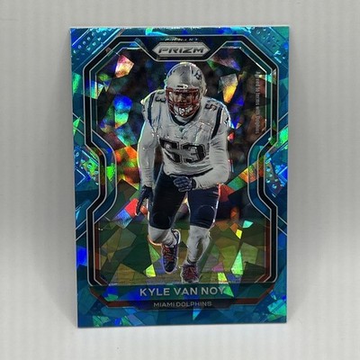 Kyle Van Noy Blue Cracked Ice Prizm #D/99 2020 Panini Prizm Football #16 Mint