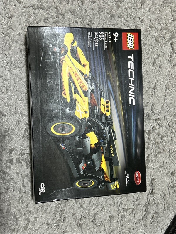 LEGO Technic Bugatti Bolide 42151 Complete Set 905 Pieces Ages 9+