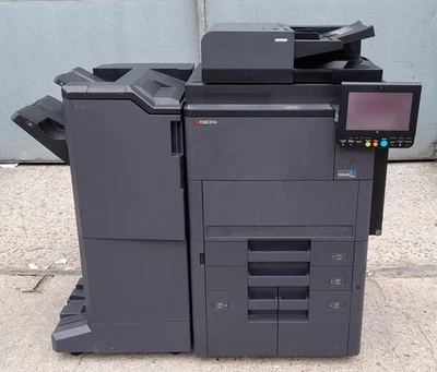 Kyocera TASKalfa 8002i A3 USB LAN Mono Multifunction Laser Printer & Finisher - Image 1 of 4