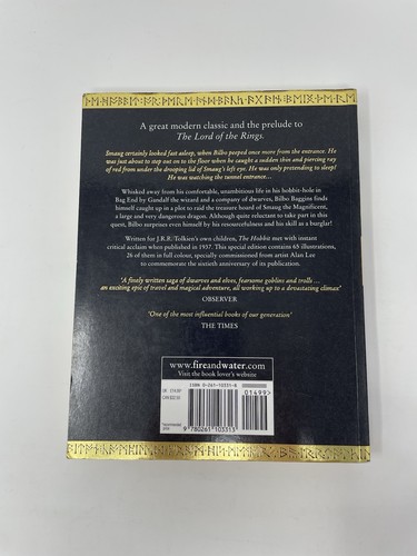 The Hobbit by J. R. R. Tolkien Paperback 2000 Illustrated Edition Alan Lee - Picture 2 of 5
