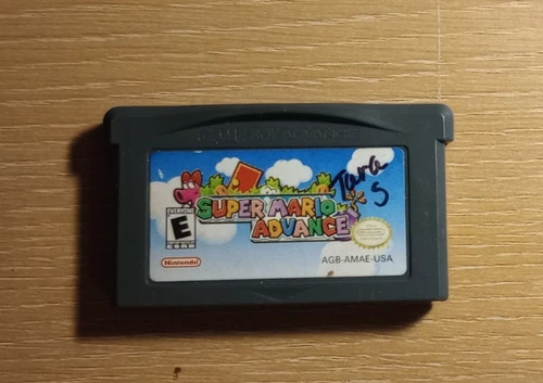 Super Mario Advance for Gameboy Advance (tested, working, authentic) cart only