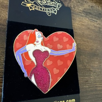 Disney Auctions Jessica Rabbit LE 500 Heart Pin