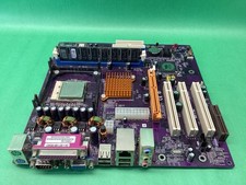 PM800-M2 Motherboard + Intel Pentium 4 Processor CPU + RAM - UNTESTED