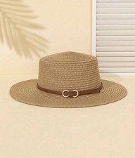 Women Summer Hat Ideal Holiday Beach Sun Hat Wide Brim  With Free Delivery