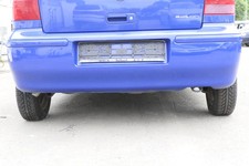 VW Polo 6N2 Stoßstange hinten Heckstoßstange Stoßfänger blau LA5C surf