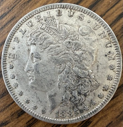 1885-P Morgan Dollar — photo from the most recent tracked eBay sale