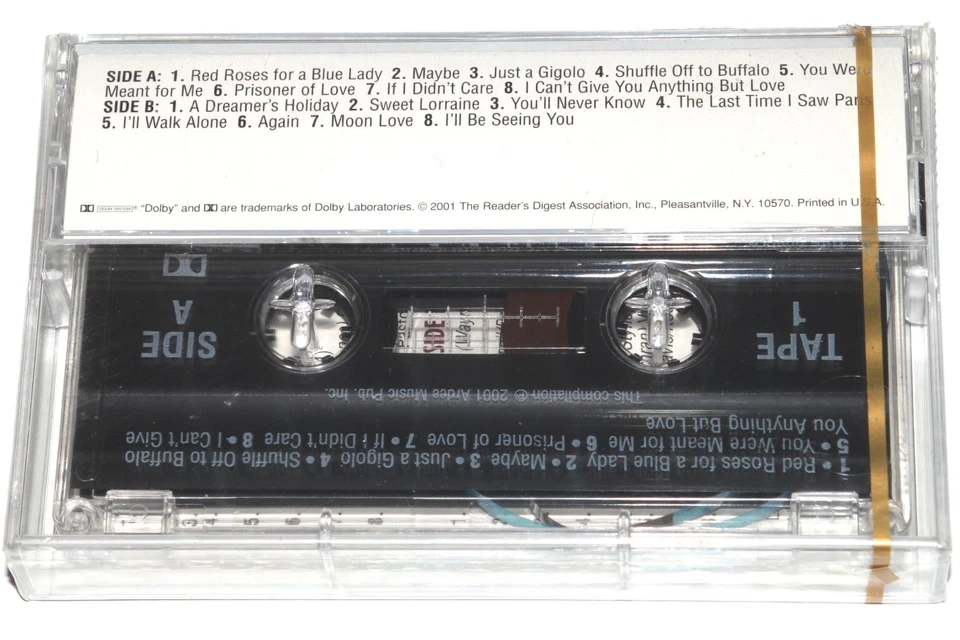 Leading Men - Great Male Singers of the Big Band Era Tape #1 Cassette NEW SEALED - Image 2 of 4