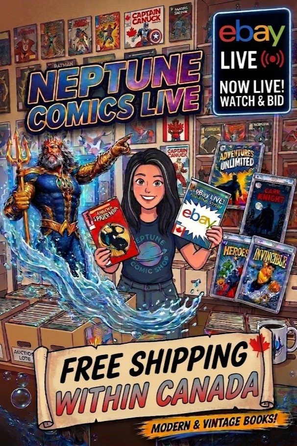 Neptune Comics Happy Halloween sale