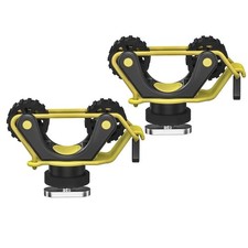 1005 2 PCS Kayak Paddle Holder Kayak Track Mount Accessories for Holding Stan