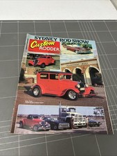 VINTAGE CAR MAGAZINE CUSTOM RODDER MUSCLE CAR MOTOR RACING MANCAVE 1983 1980s