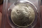 1922-P  Silver Peace Dollar   PCGS MS62 Nice luster and looks Much Better