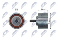 RNK-CH-055 NTY Spannrolle, Keilrippenriemen FüR Chrysler,Jeep,Plymouth