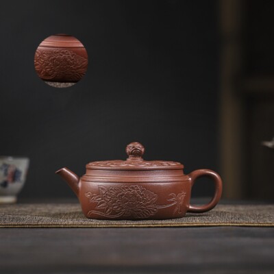 Full Handmade Tea Pot With Certificate Paper Marked Real Yixing Zisha Master Pot