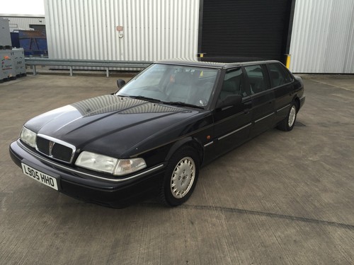 1994 ROVER 827 SI LIMOUSINE LIMMO BANGER RACER SPARES OR REPAIR GUMBALL HEARSE - Picture 4 of 11