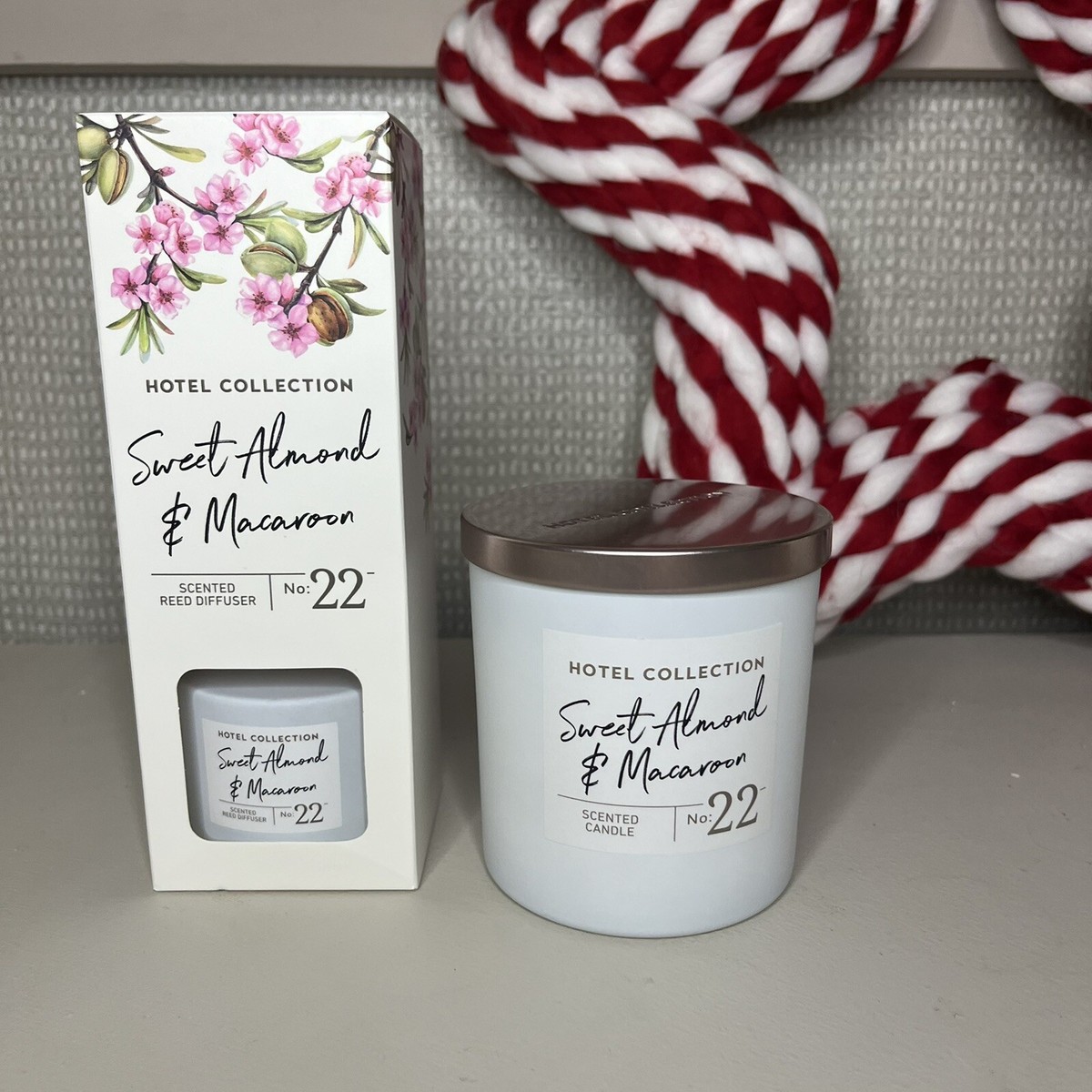 ALDI HOTEL COLLECTION Candle Reed Diffuser Double Wick Sweet