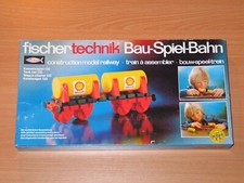 FISCHERTECHNIK BAU-SPIEL-BAHN, BSB, KESSELWAGEN 135, KOMPLETT, OVP