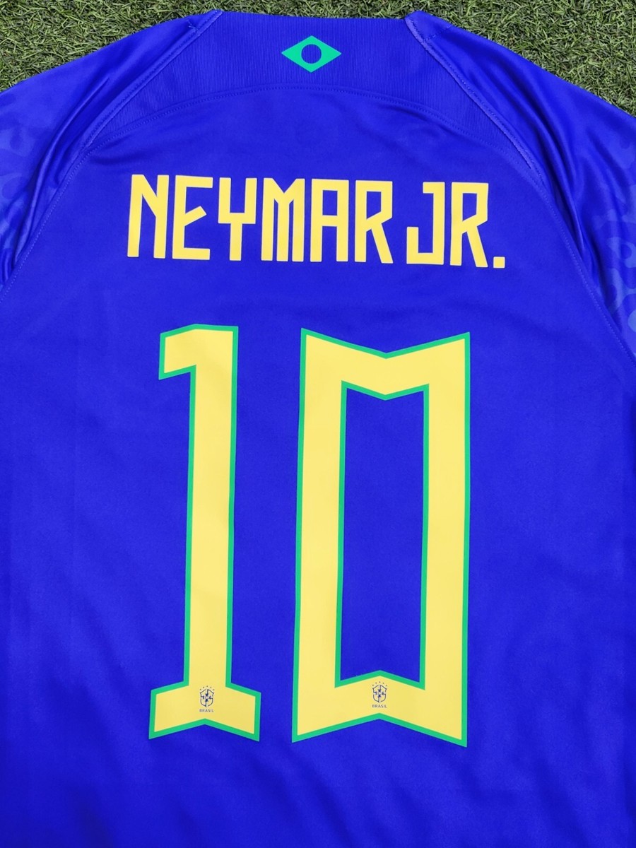 Nike Brasil Men's Away Jersey 22/23 Legend Neymar Jr #10