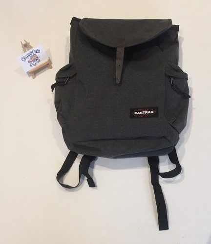 EASTPAK AUSTIN Grey Denim Zaino-EK47B77H 'Vintage Laptop Unisex Skater |  eBay