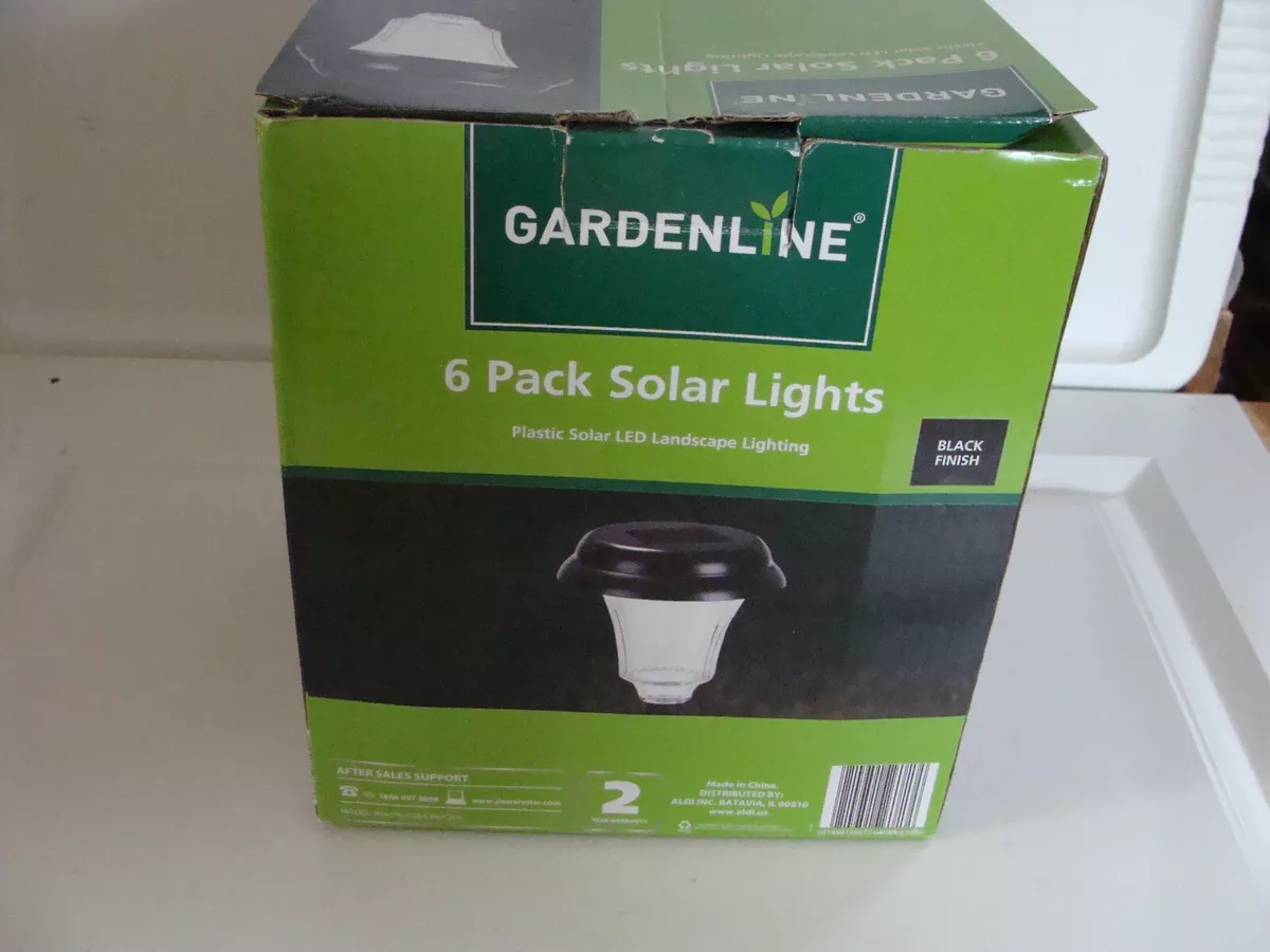 Aldi gardenline solar lights deals