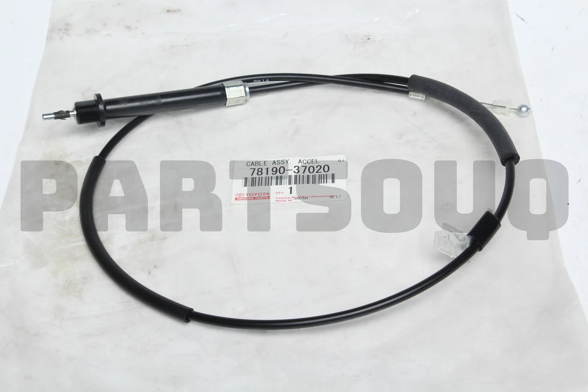 7819037020 Genuine Toyota CABLE ASSY, ACCEL CONTROL W/THROTTLE 