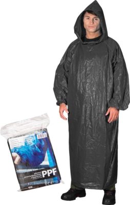 8xRegenponcho Regen Poncho mit Kaputze Notfallponcho gelb 8xRegenponcho Regen Poncho mit Kaputze Notfallponcho gelb