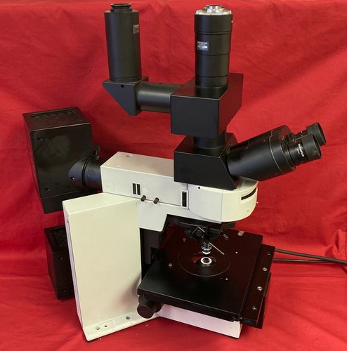 Olympus Microscope BX50WI Water Immersion with Fluorescence, Dual photo port - Picture 4 of 7