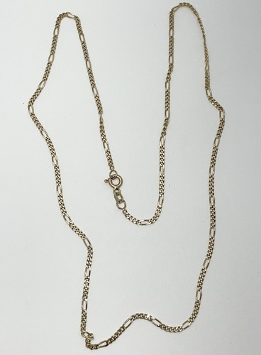 1.9mm Figaro 18 inch Chain Necklace 