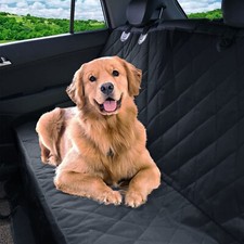 Dog Seats Cover for Back Seat Durable Waterproof Car Truck Suv w/ Dog Seatbelt
