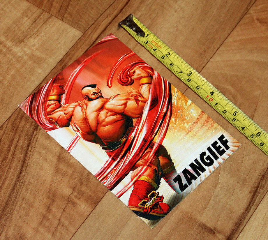 Street Fighter V Rare Promo Character Card Cards Set Complete