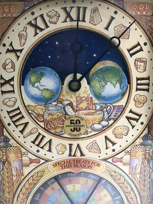 1979 Nestle 50th Anniversary A Time for Baking CLOCK Toll House