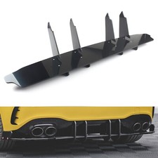 Schwarz Heckdiffusor Lippe Haifischflosse für Benz A-Klasse W177 A35 A45 AMG