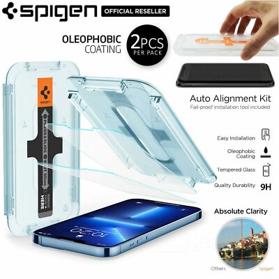 For iPhone 13 12 Pro Max mini Screen Protector SPIGEN EZ Fit