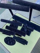 JEWELRY STANDS BLACK VELVET-8