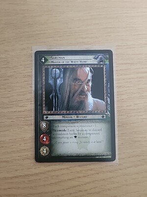 LOTR TCG ROS Rise of Saruman Saruman Master OTWH 17r116 LP