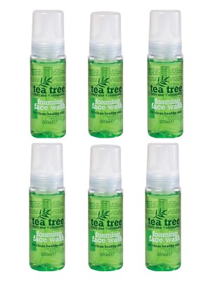 6x Teebaum Schaum Gesichtswasser 200ml