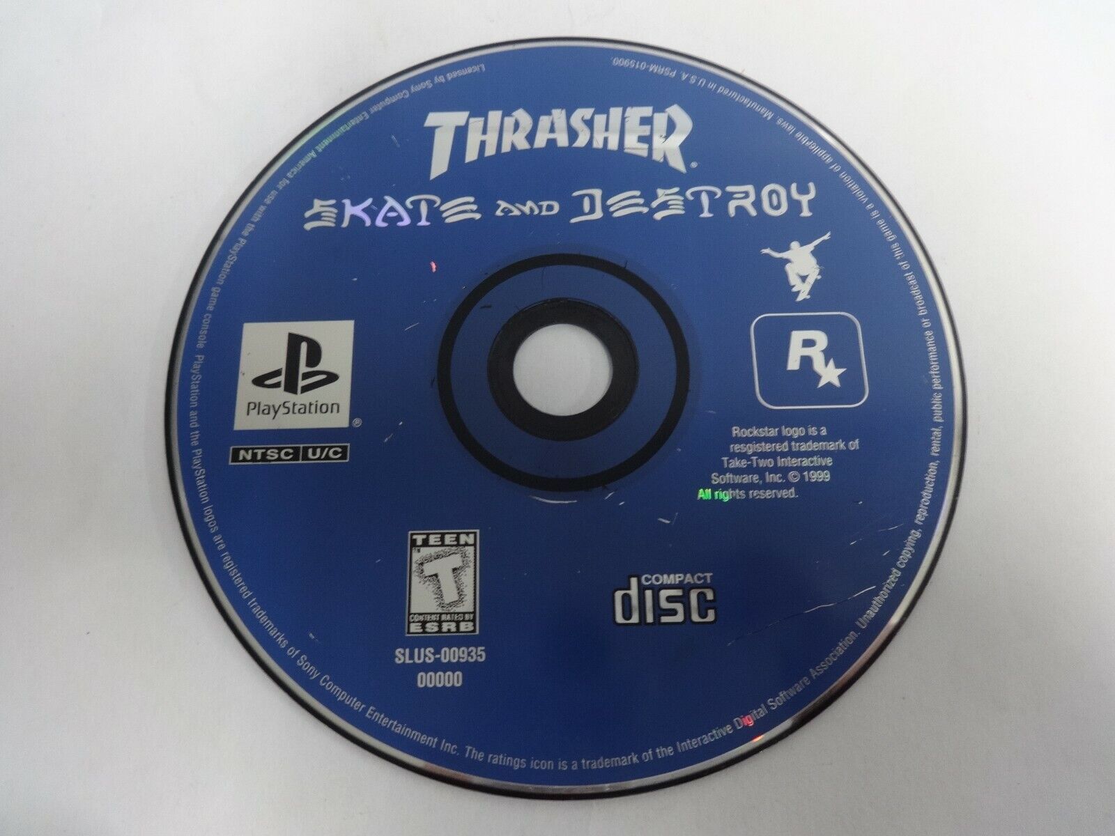 PS1 - Thrasher - Skate & Destroy